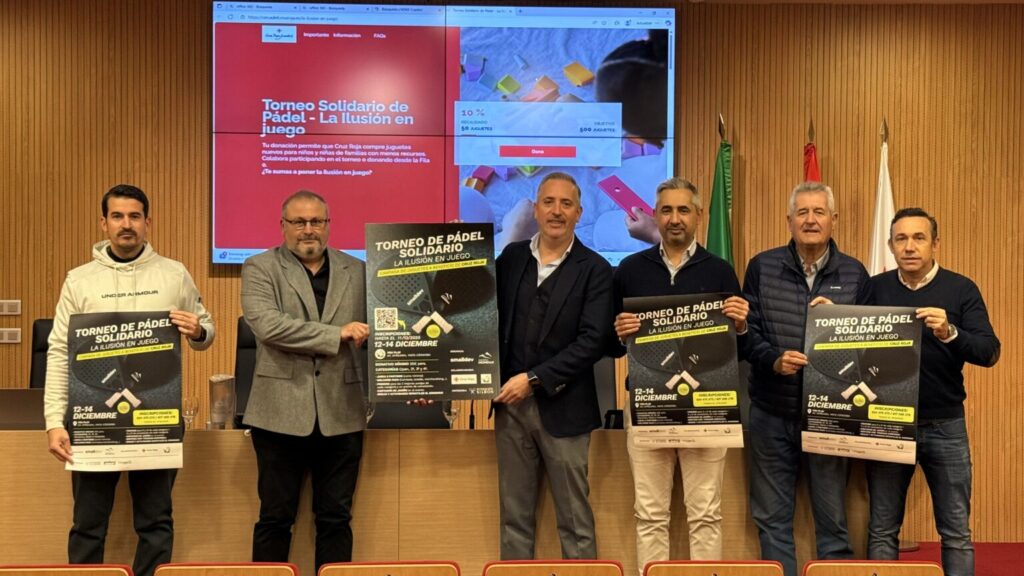 Nace en Córdoba el Torneo de Pádel Solidario 'La Ilusión en Juego', a beneficio de Cruz Roja